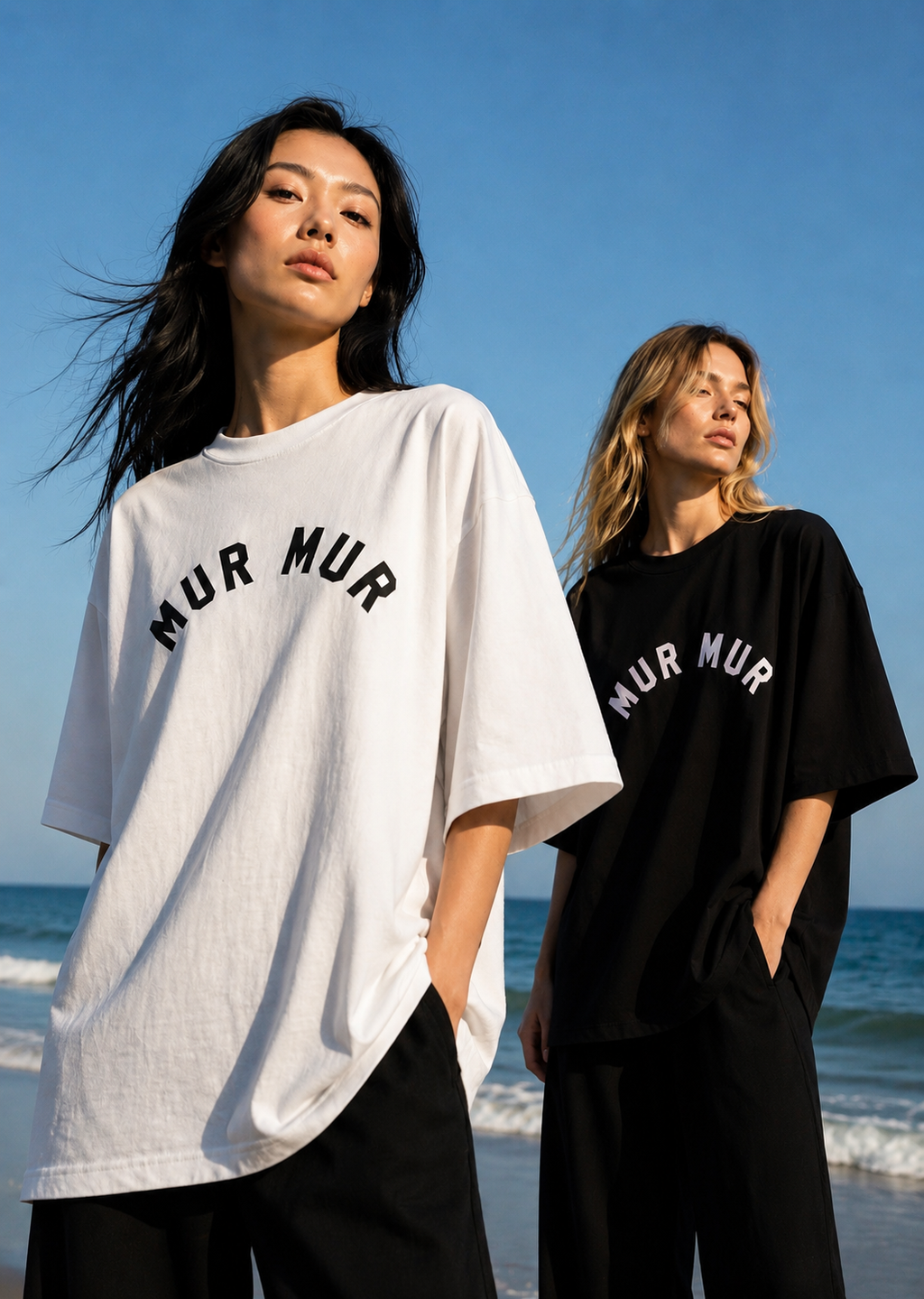 MUR MUR TEE N°2 NOIR