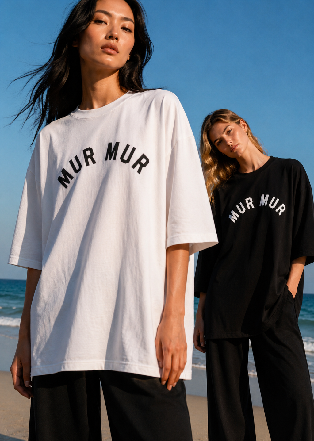 MUR MUR TEE N°2 NOIR