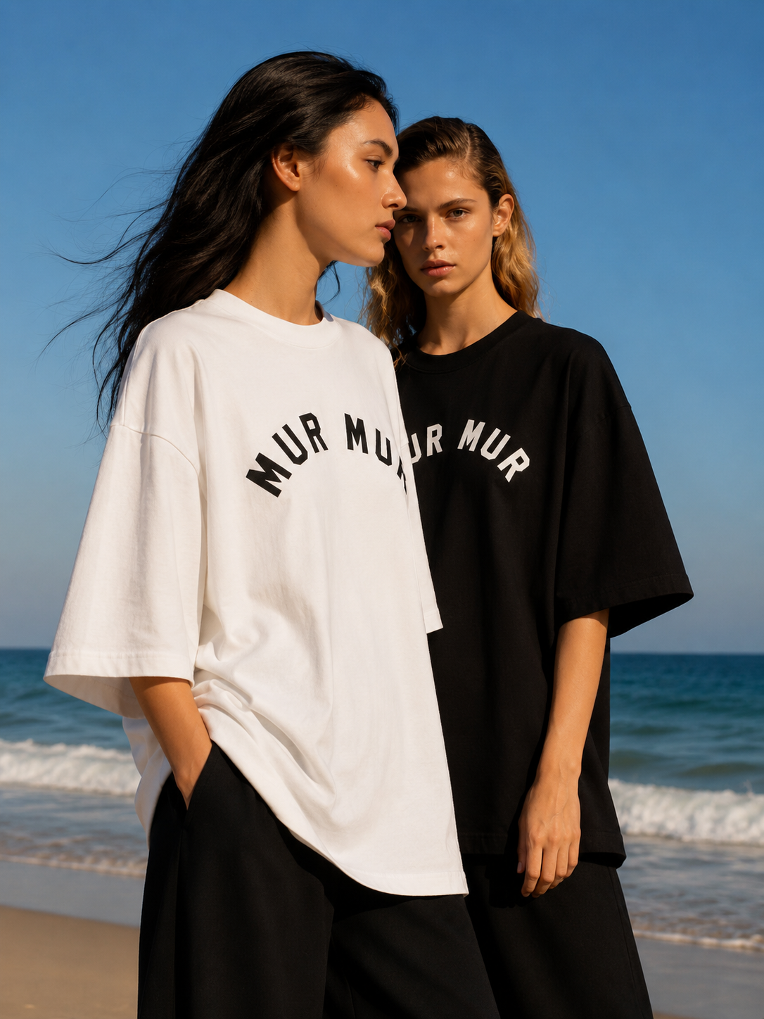 MUR MUR TEE N°2 NOIR