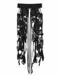 Orchid Veil Lace Belt NOIR