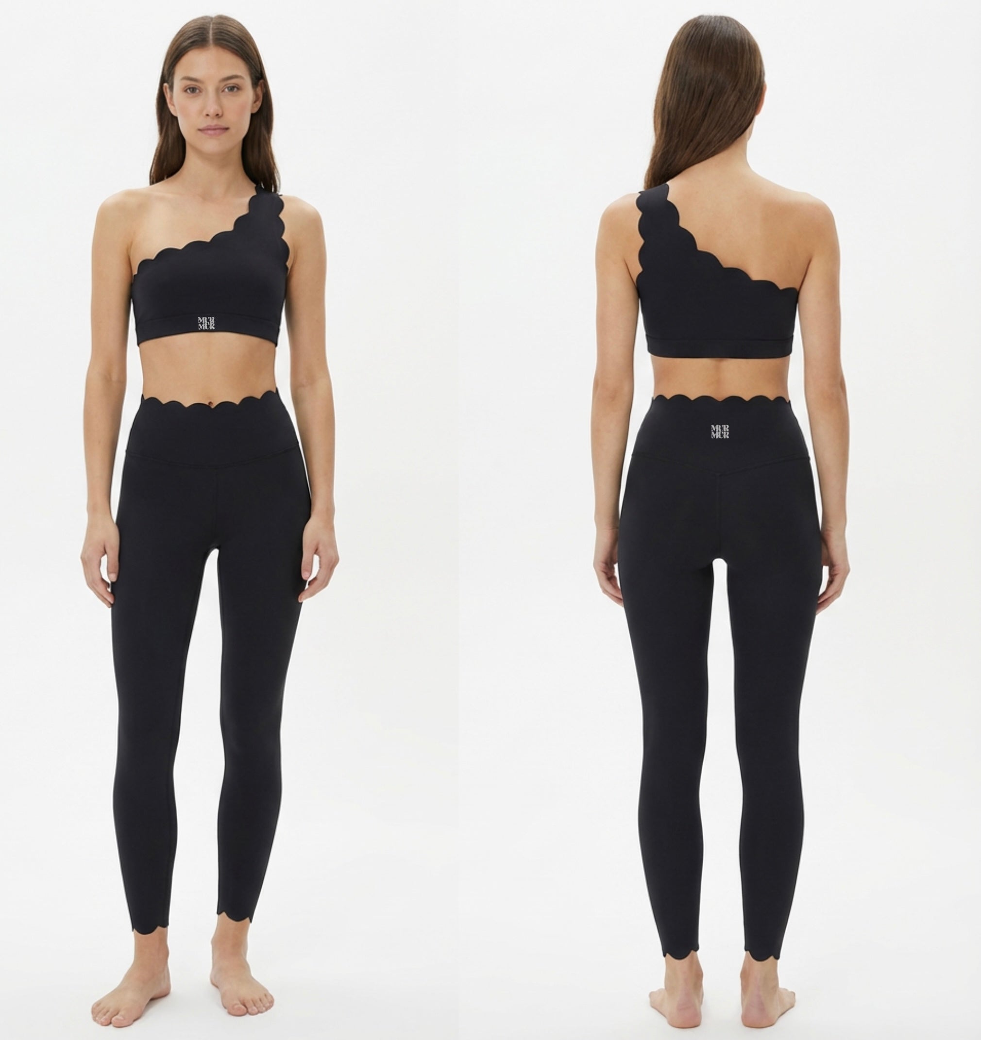 Petal Contour Sculpt Asymmetric Top Neige Blanc