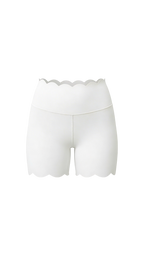 Petal Contour Sculpt Shorts Neige Blanc