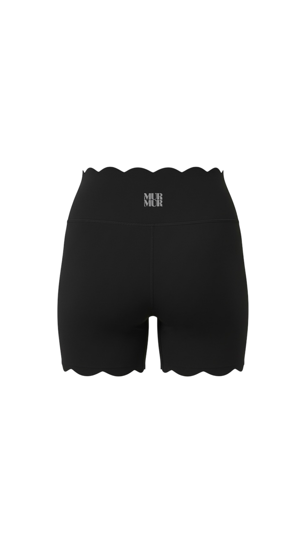 Petal Contour Sculpt Shorts Noir Velours
