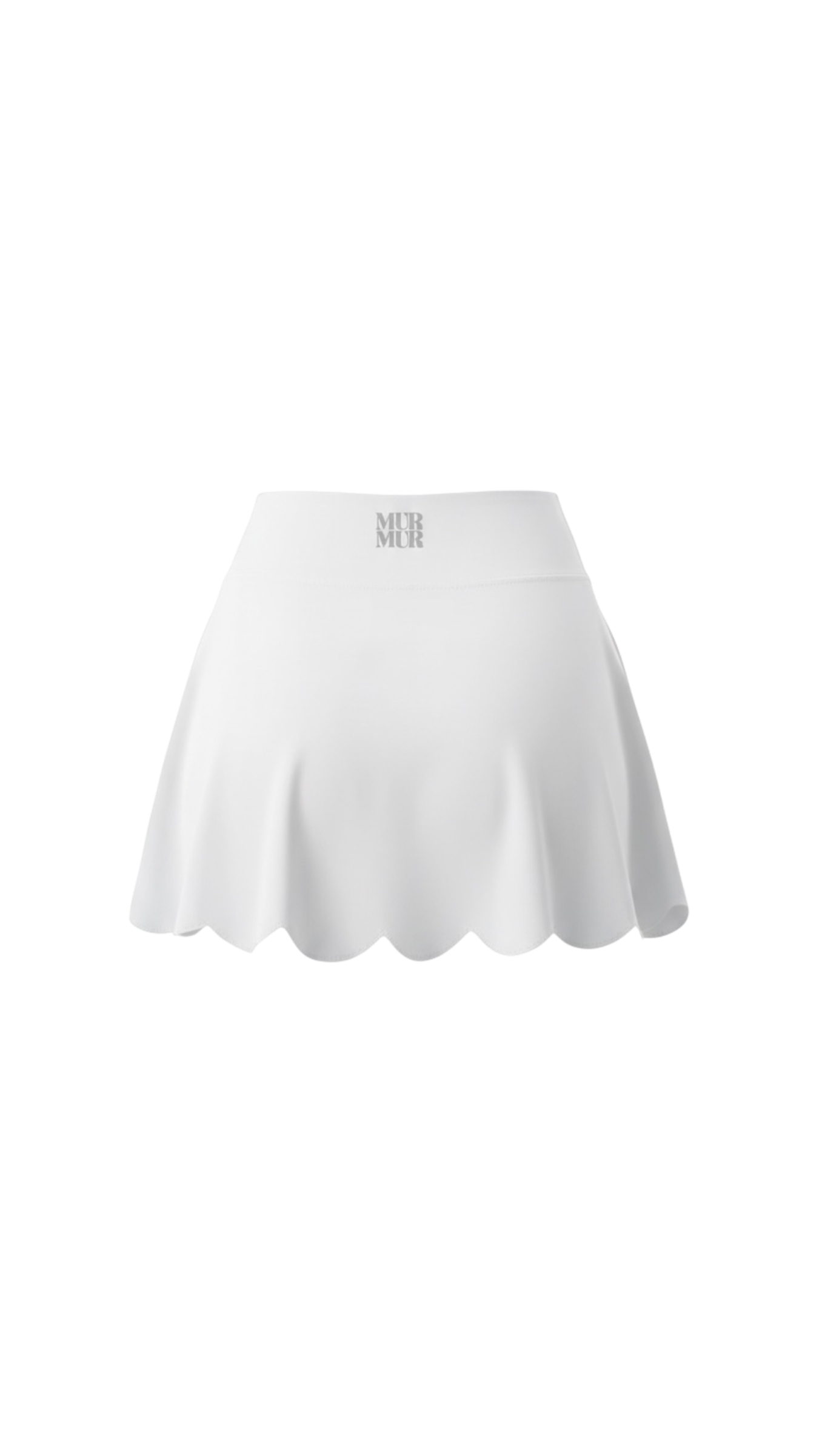 Petal Contour Sculpt Skirt Neige Blanc