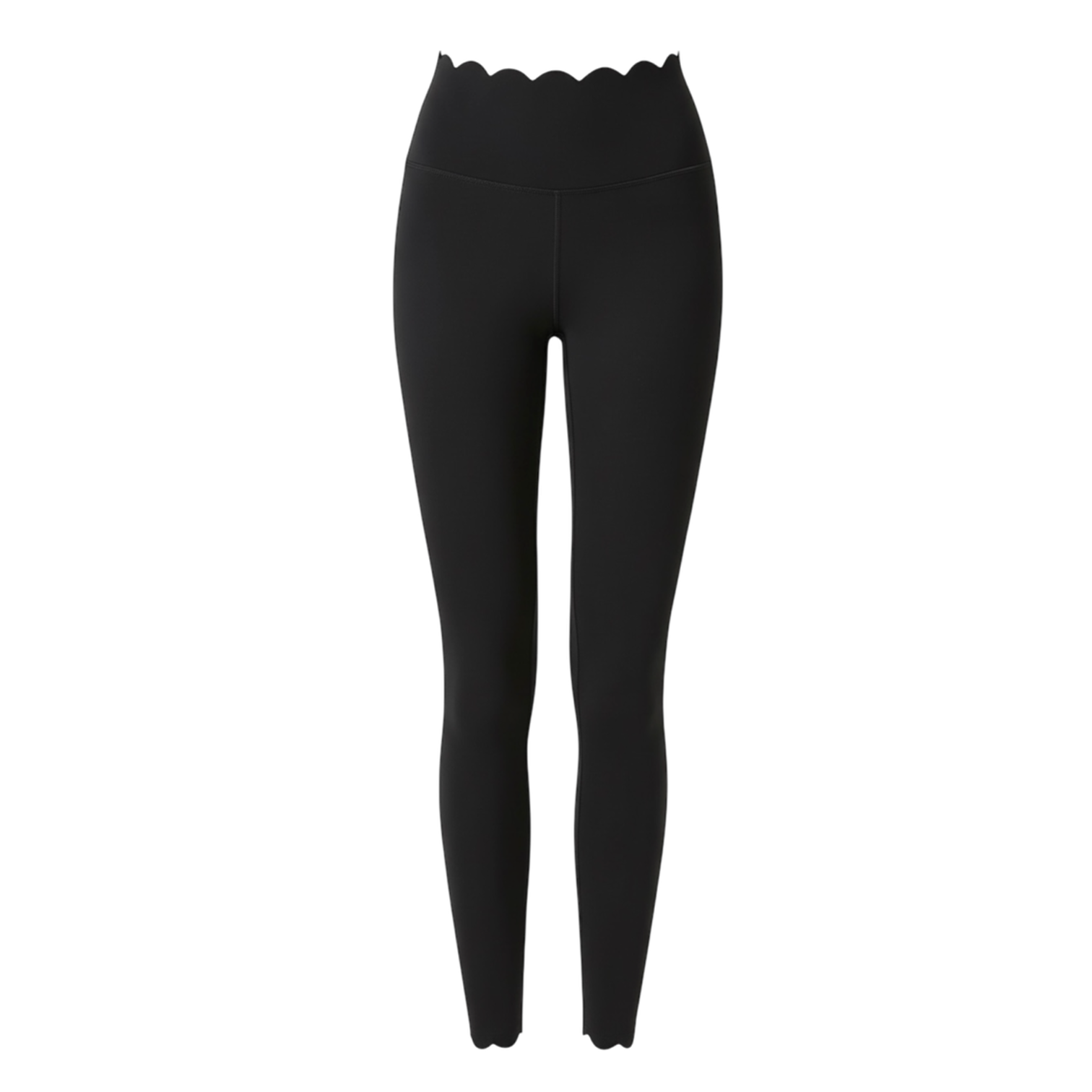Petal Contour Sculpt ⅞ Leggings Noir Velours