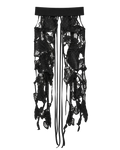 Orchid Veil Lace Belt NOIR